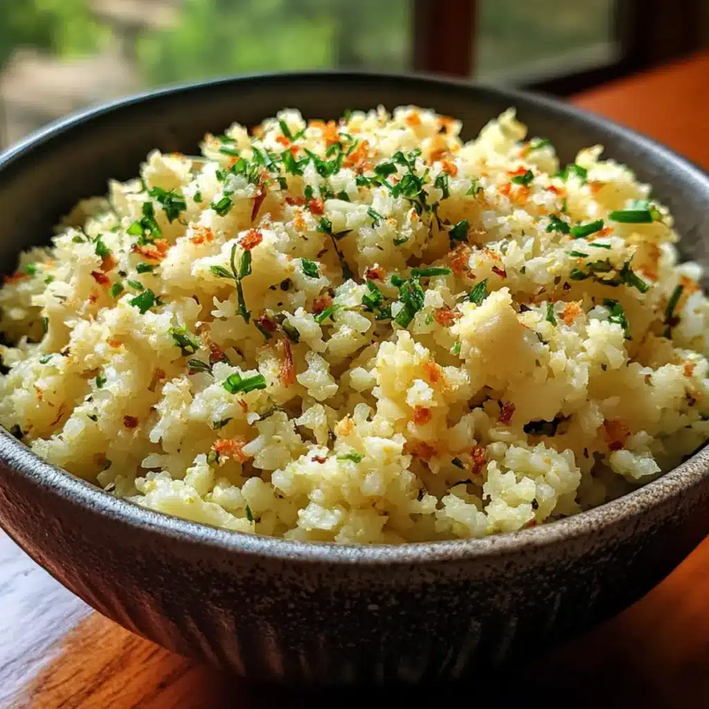 Vegetarian Cauliflower Rice Pilaf Recipe