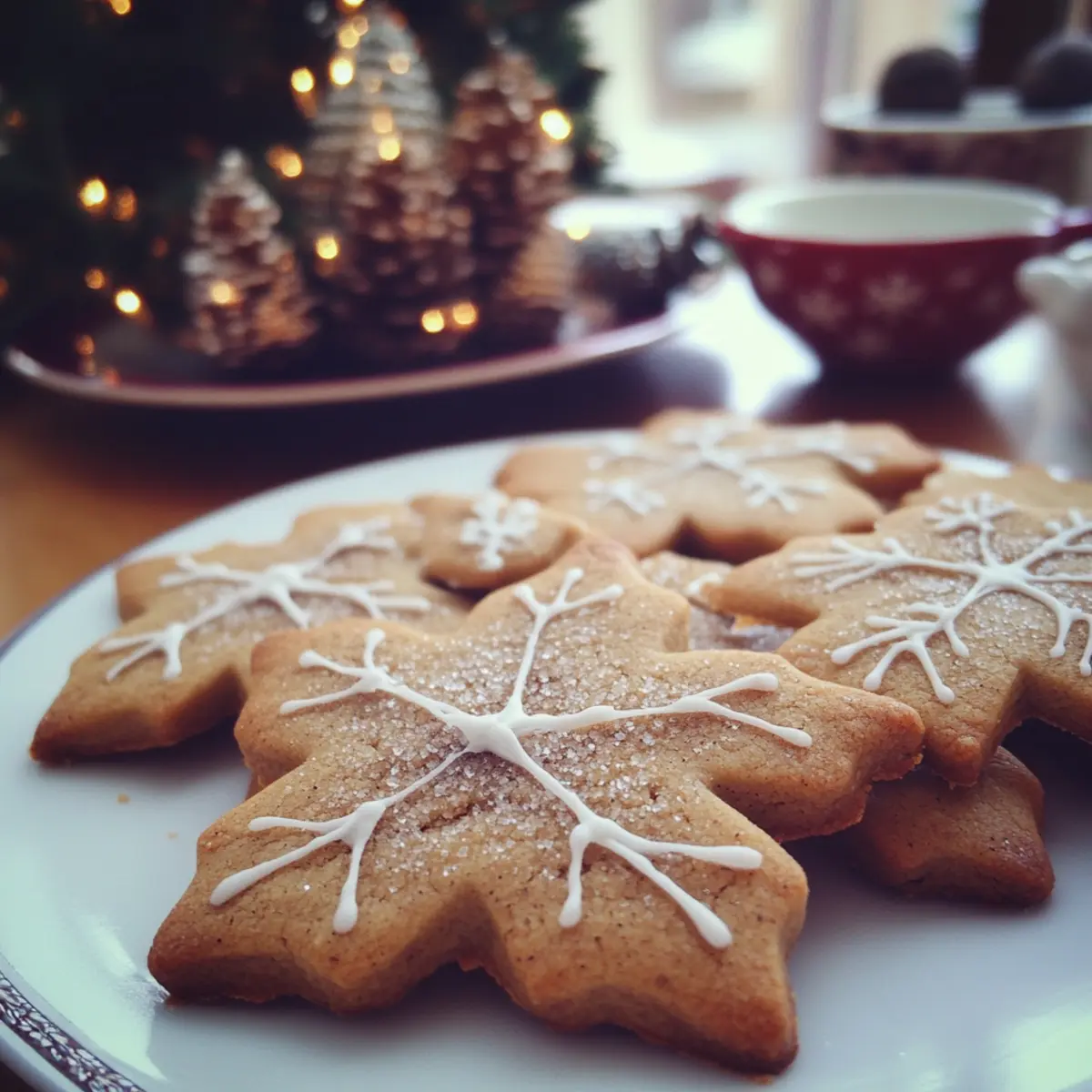 Christmas Spiced Ginger Cookies
