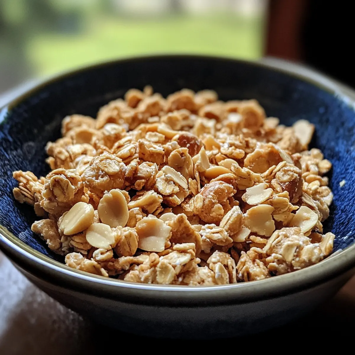 Crunchy Peanut Oat Clusters