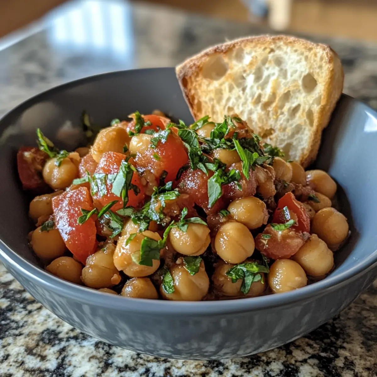 Slow Cooker Tuscan Chickpeas