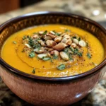Roasted Pumpkin Garlic Soup