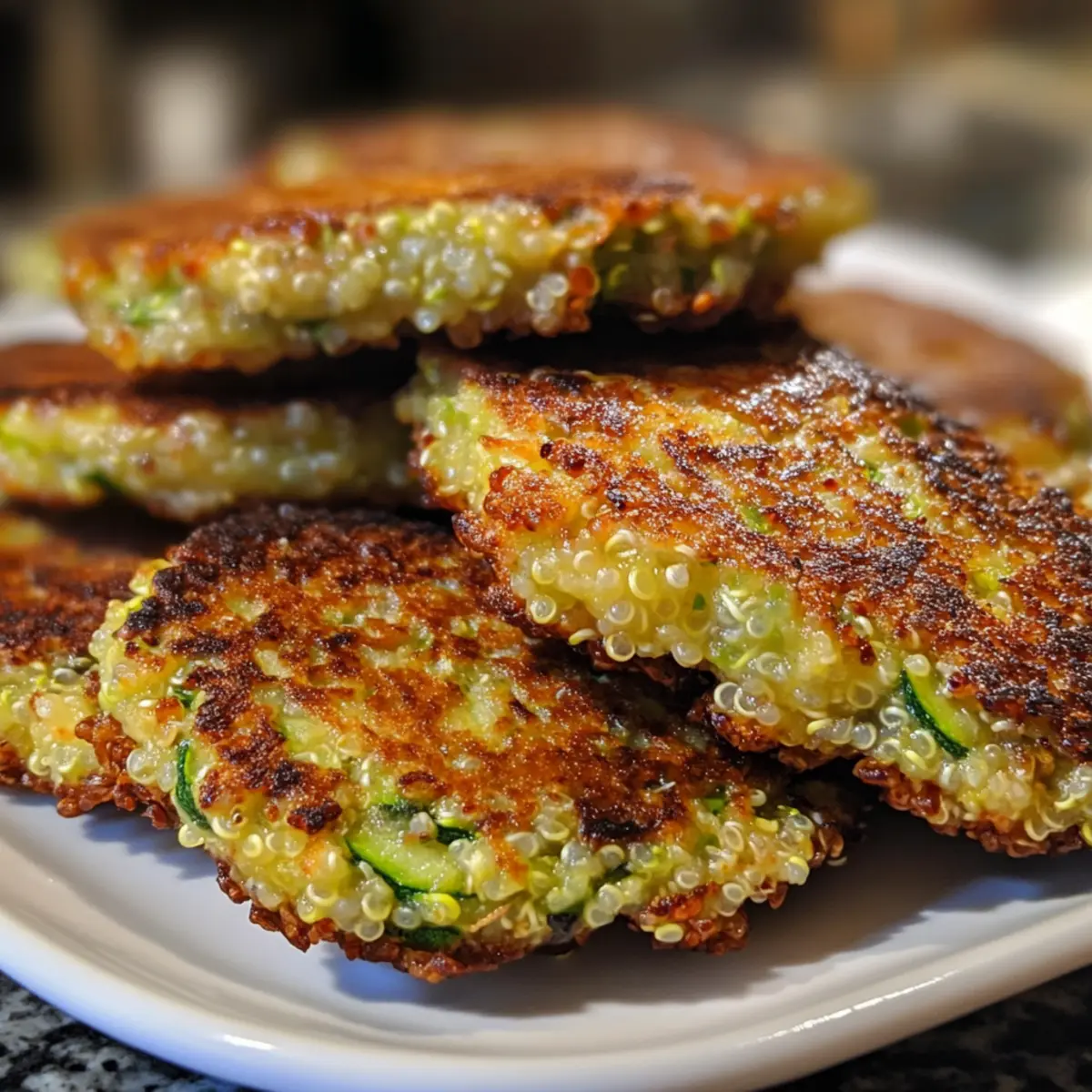 Zucchini and Quinoa Fritters Recipe