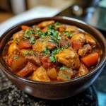 Slow Cooker Moroccan Chicken Stew