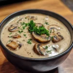 Instant Pot Creamy Mushroom Soup Recipe