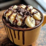Chocolate Banana Mug Cake