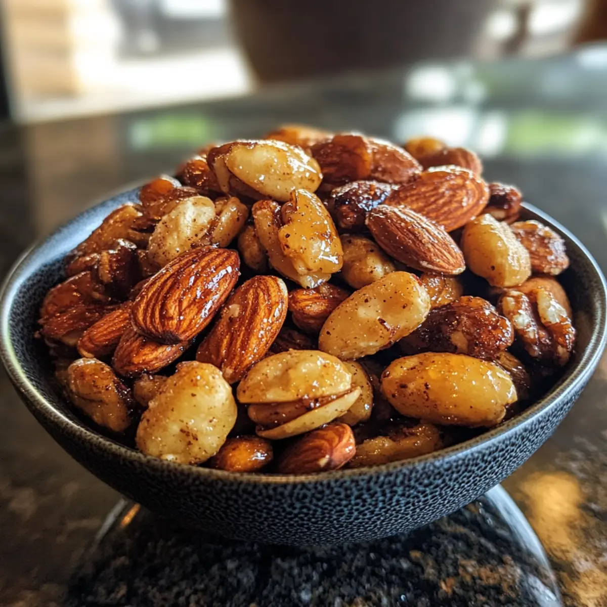 Baked Maple Nut Snack Recipe