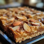 Baked Pear and Almond Bars Recipe