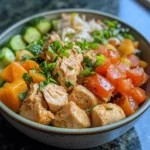 Crockpot Coconut Chicken & Vegetable Bowl Recipe
