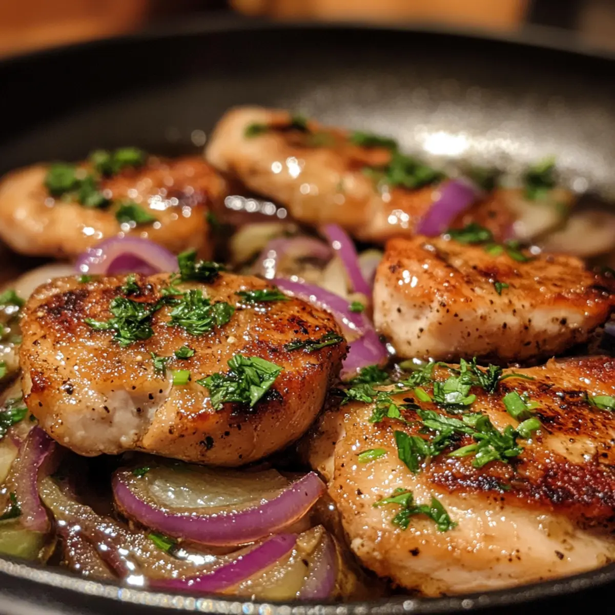 Pan-Seared Chicken Cutlets with Shallots Recipe