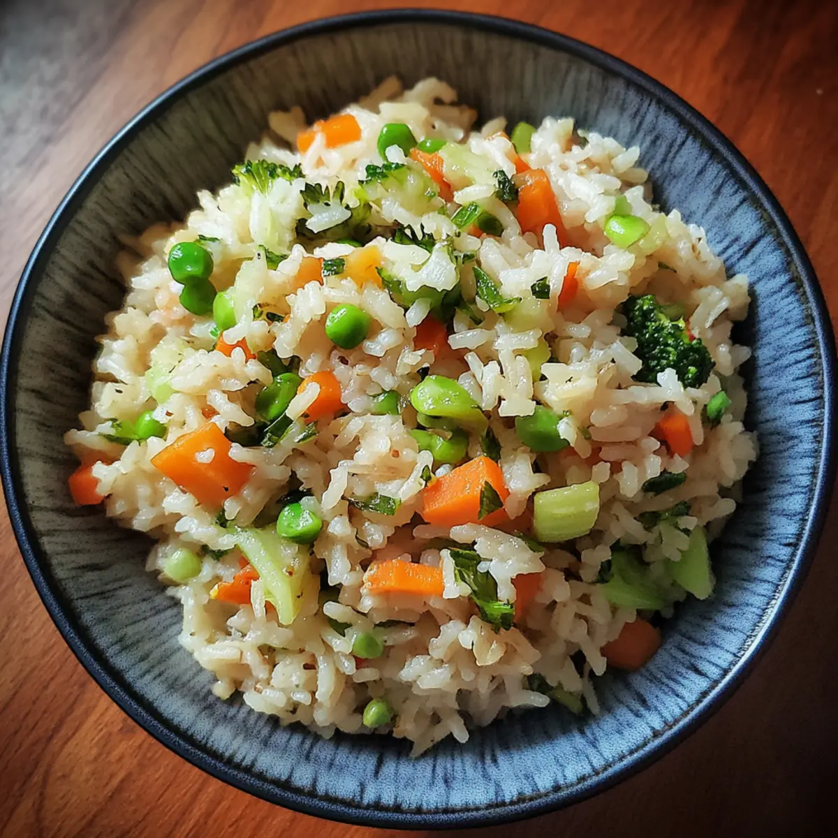 20-Minute Garlic Butter Veggie Rice