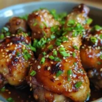 Sticky Soy Garlic Chicken Drumsticks