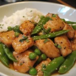 Ginger Soy Chicken with Snow Peas (15-Minute)