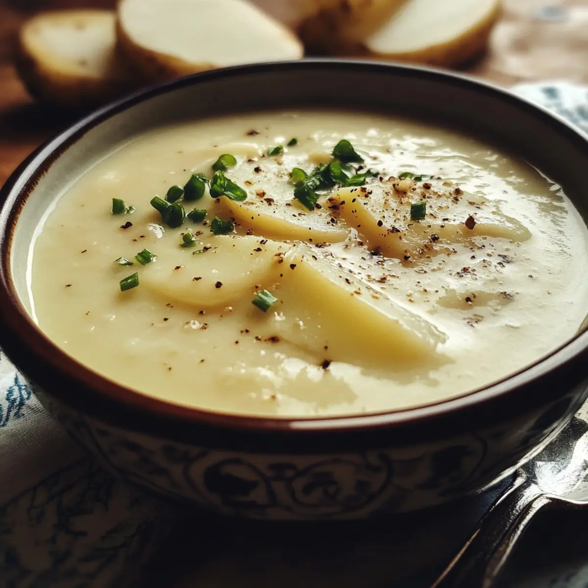 Creamy Potato Leek Soup