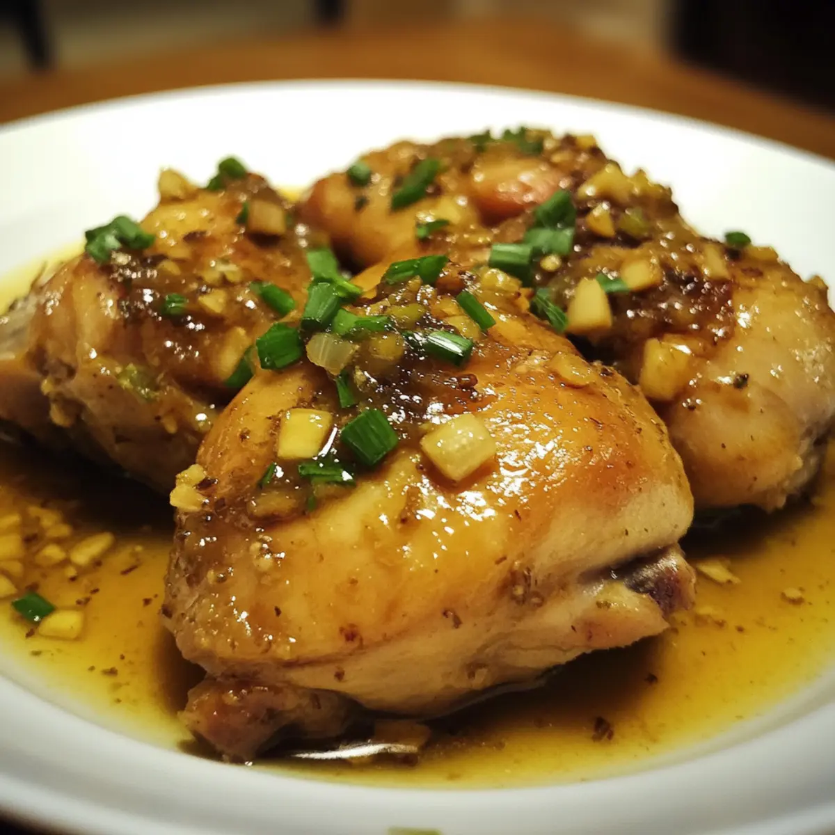 Slow-Cooked Chicken and Garlic Sauce Recipe