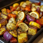 Lemon Herb Roasted Veggie Medley