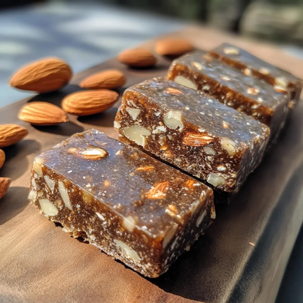 Almond Date Energy Bars