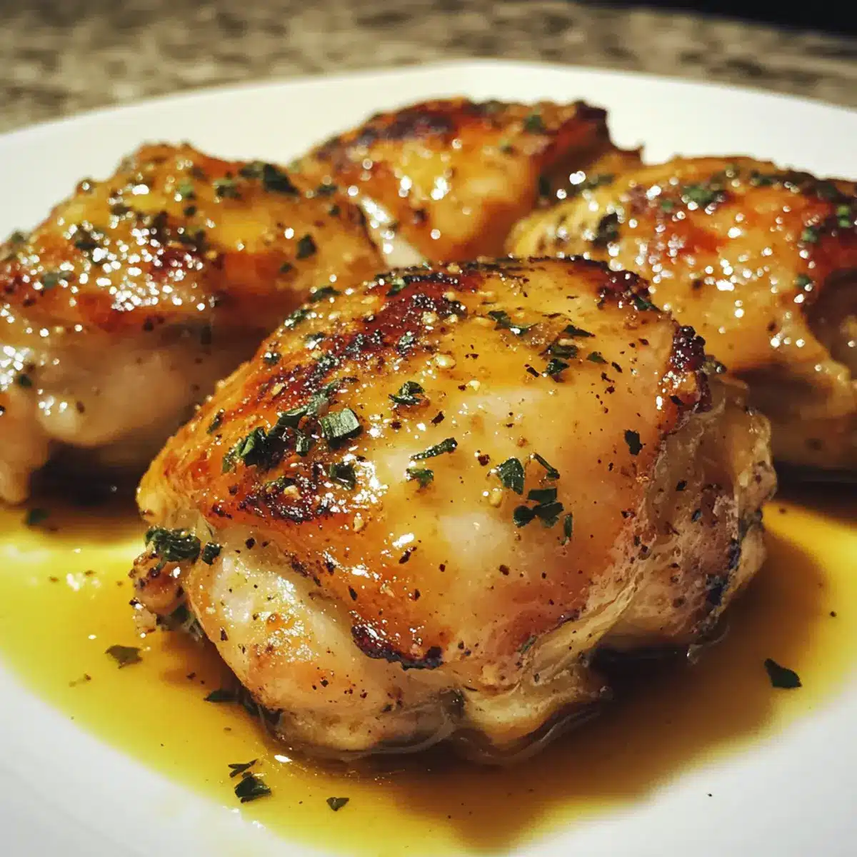 Honey Mustard Chicken Thighs Recipe