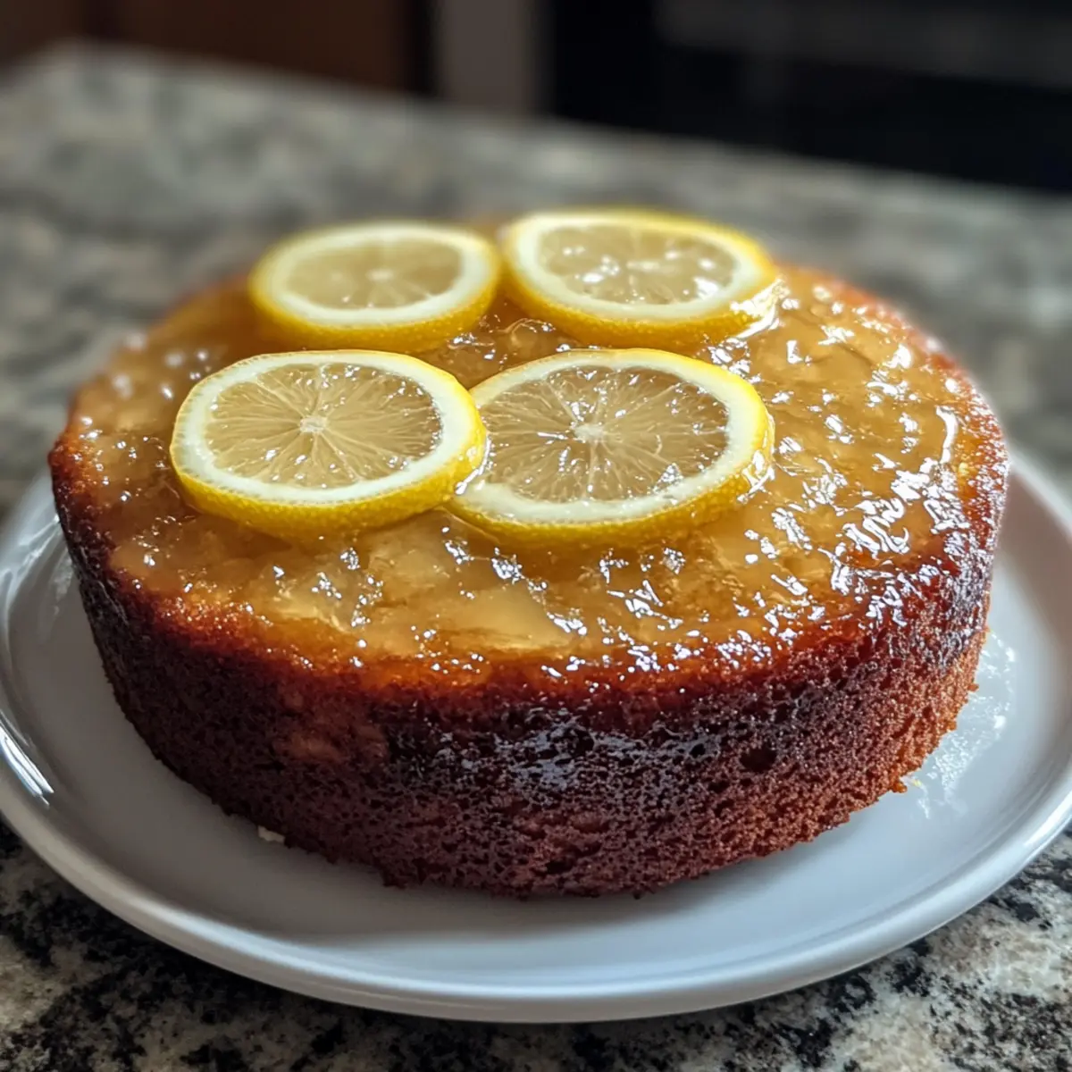 Honey Lemon Yogurt Cake Recipe