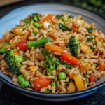 15-Minute Veggie Stir-Fry Rice Recipe