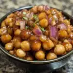 Slow Cooker BBQ Chickpeas