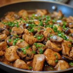 Chicken Mushroom Soy Skillet