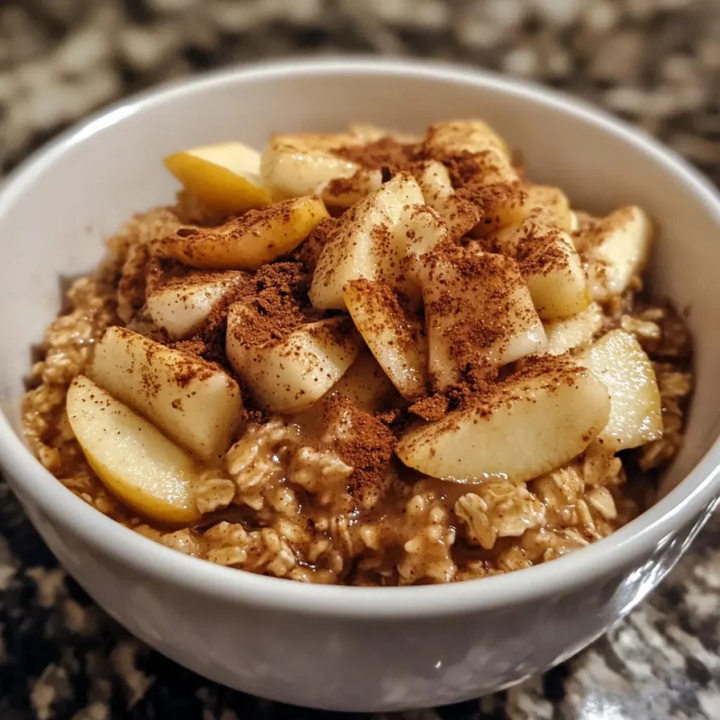 Baked Cinnamon Apple Oatmeal Recipe