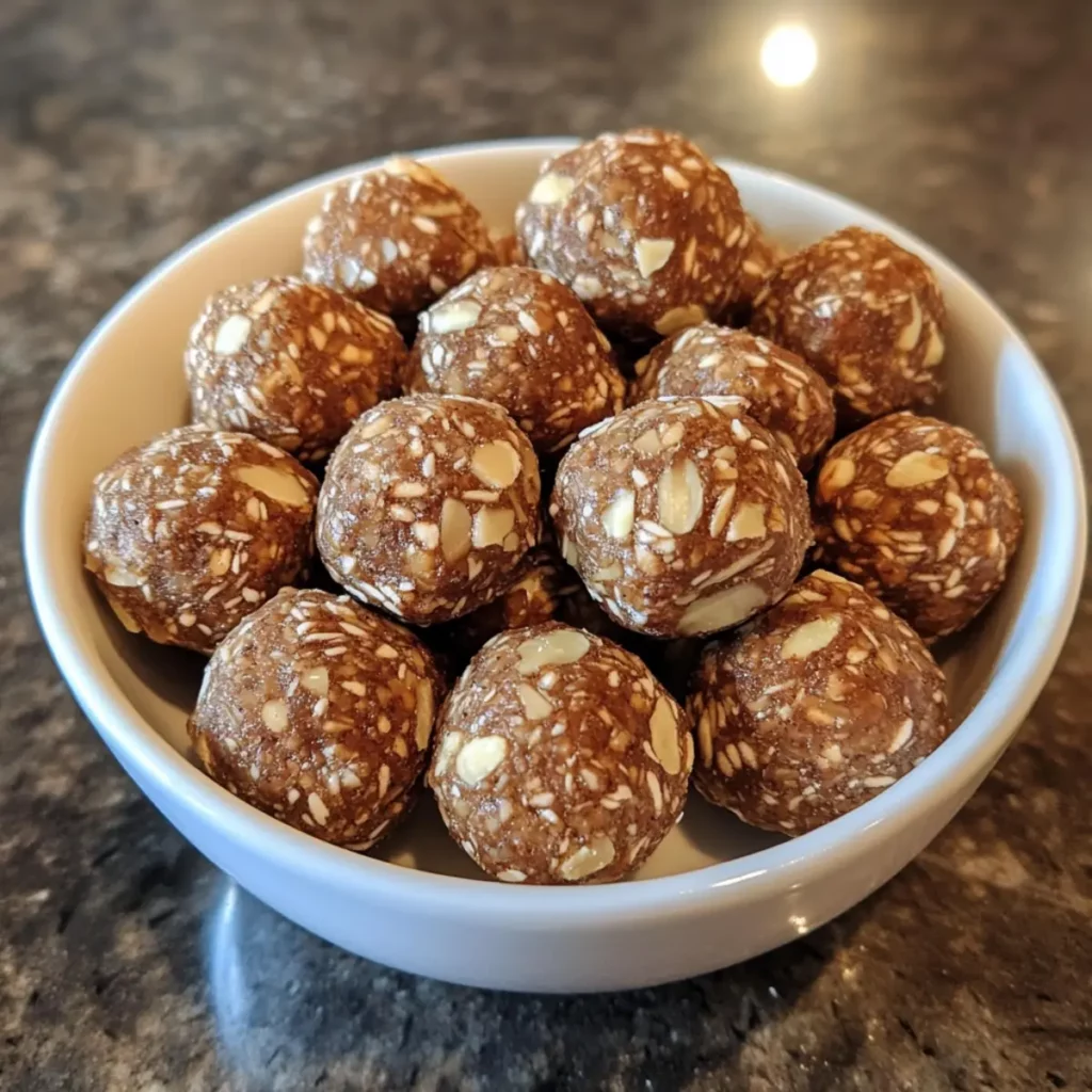 Spiced Almond Energy Bites Recipe