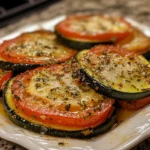 Fast Baked Zucchini Tomato Dinner Recipe