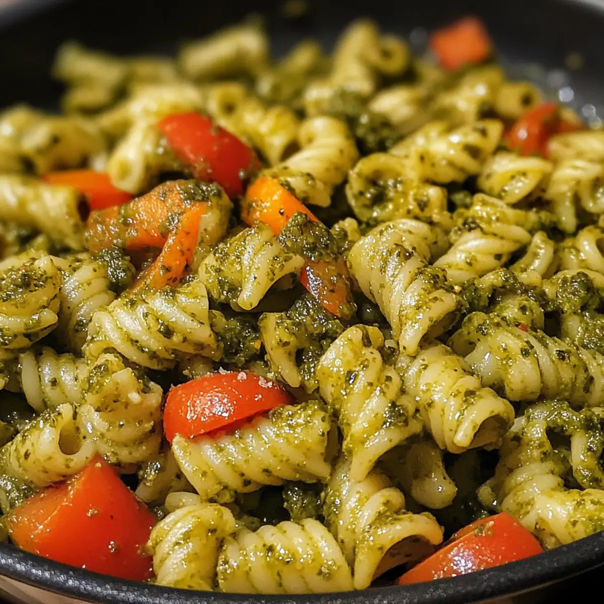 One-Pan Pesto Veggie Pasta
