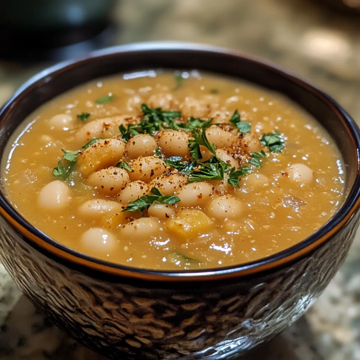 Roasted Parsnip and White Bean Soup Recipe