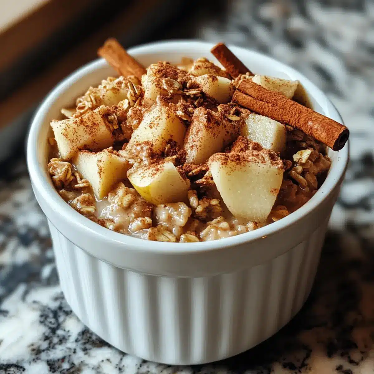 Baked Cinnamon Apple Oatmeal Recipe