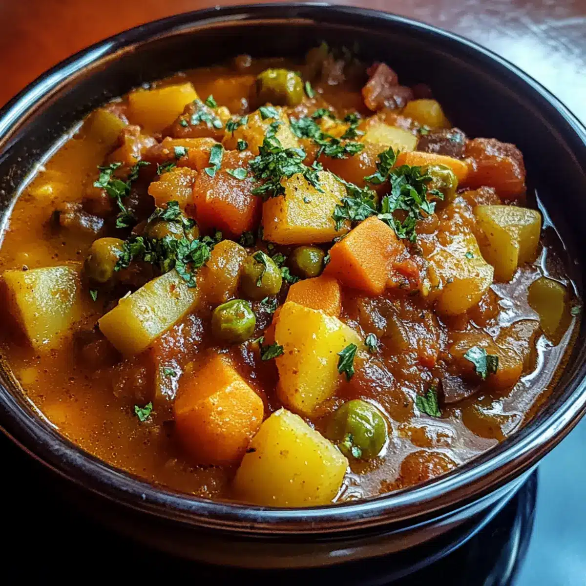 Slow Cooker Moroccan-Style Vegetable Stew Recipe