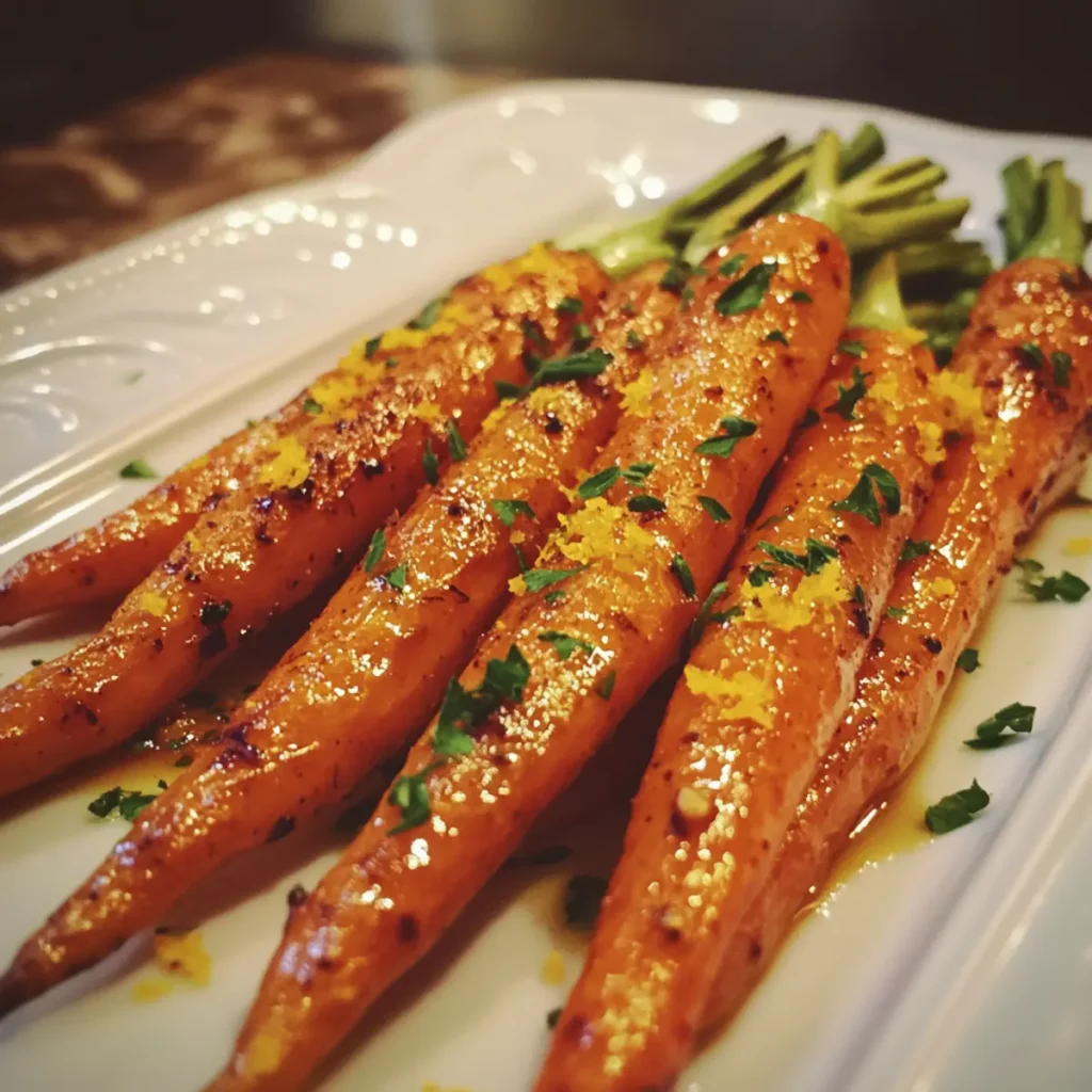 Easter Honey-Roasted Carrots with Orange Zest