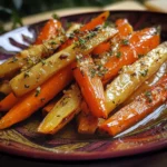 Maple-Glazed Roasted Easter Carrots