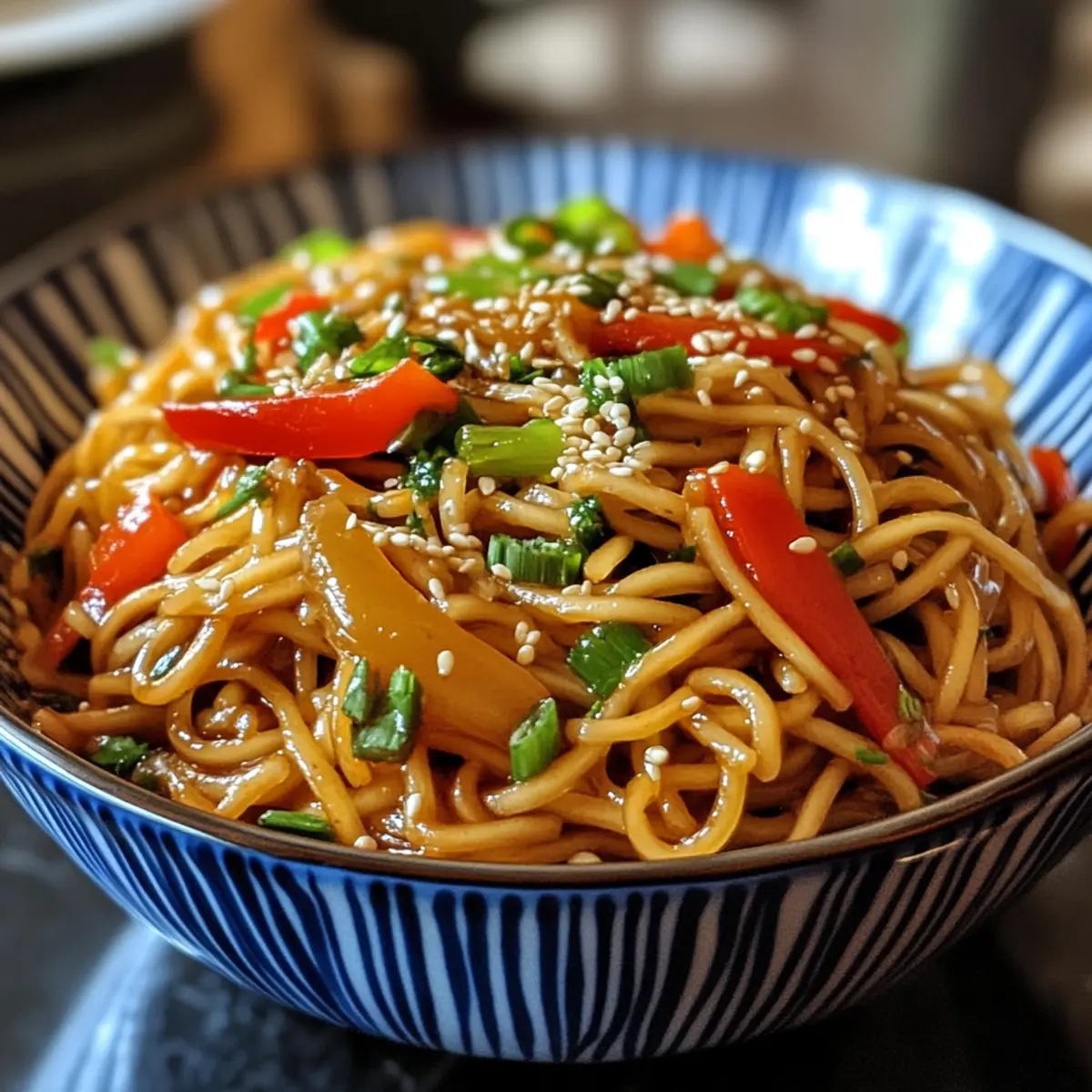 20-Minute Ginger Soy Noodle Stir Fry