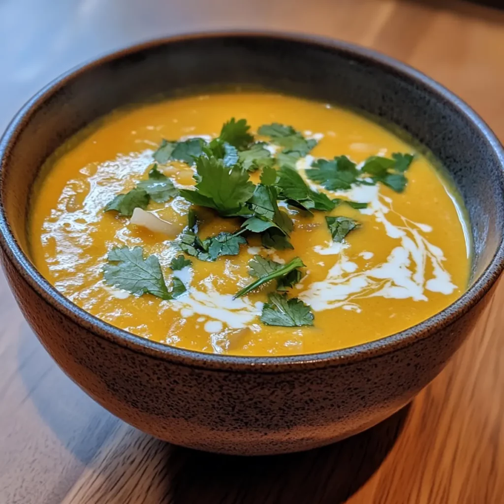 Thai Coconut Pumpkin Soup