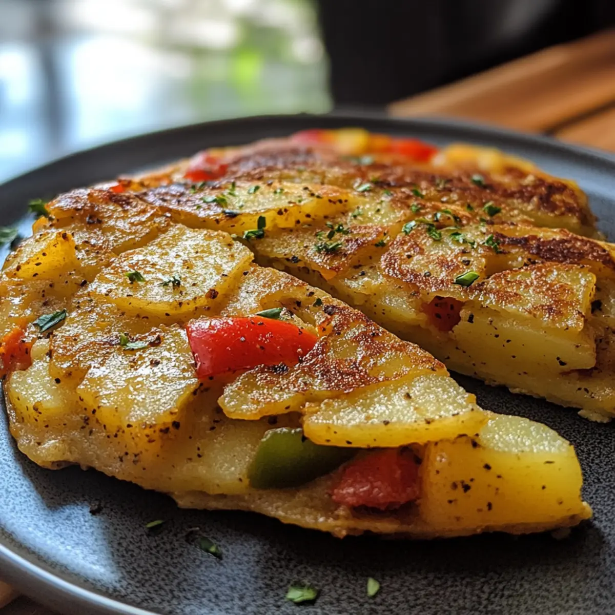 Gluten-Free Spanish Potato & Pepper Tortilla