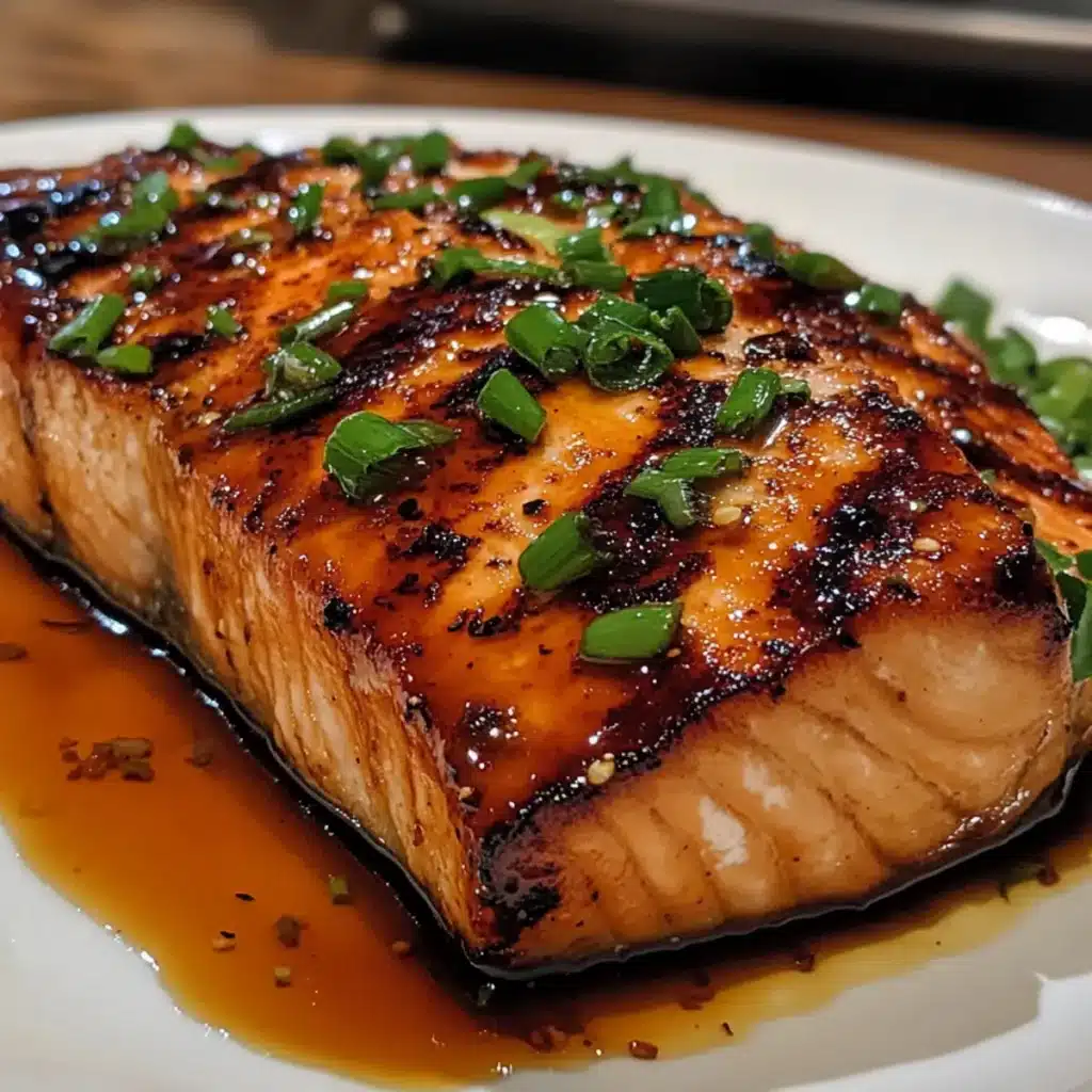 Miso Maple Glazed Salmon