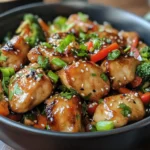 Honey Soy Chicken Thigh Stir Fry