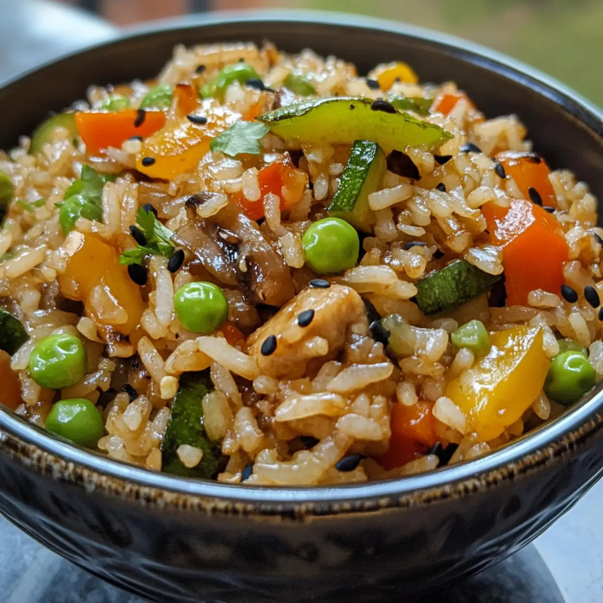 25-Minute Teriyaki Veggie Rice