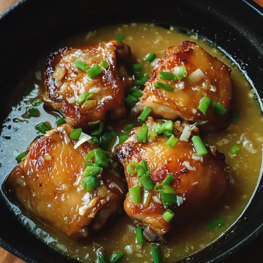 Filipino Coconut Braised Chicken Thighs