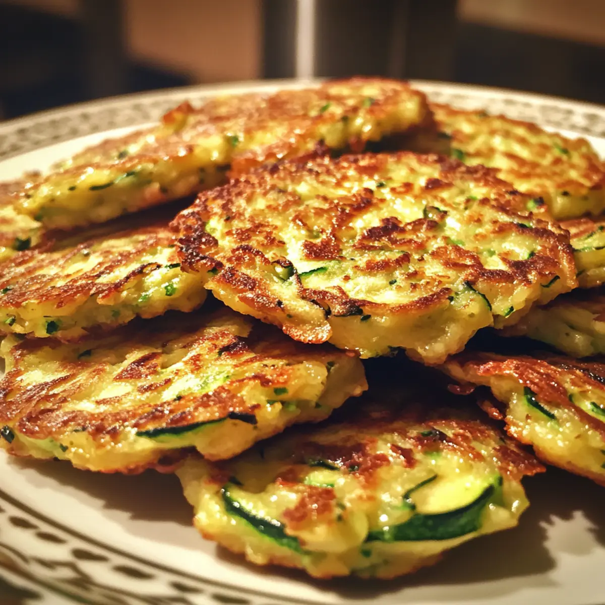 Mediterranean Zucchini Fritters