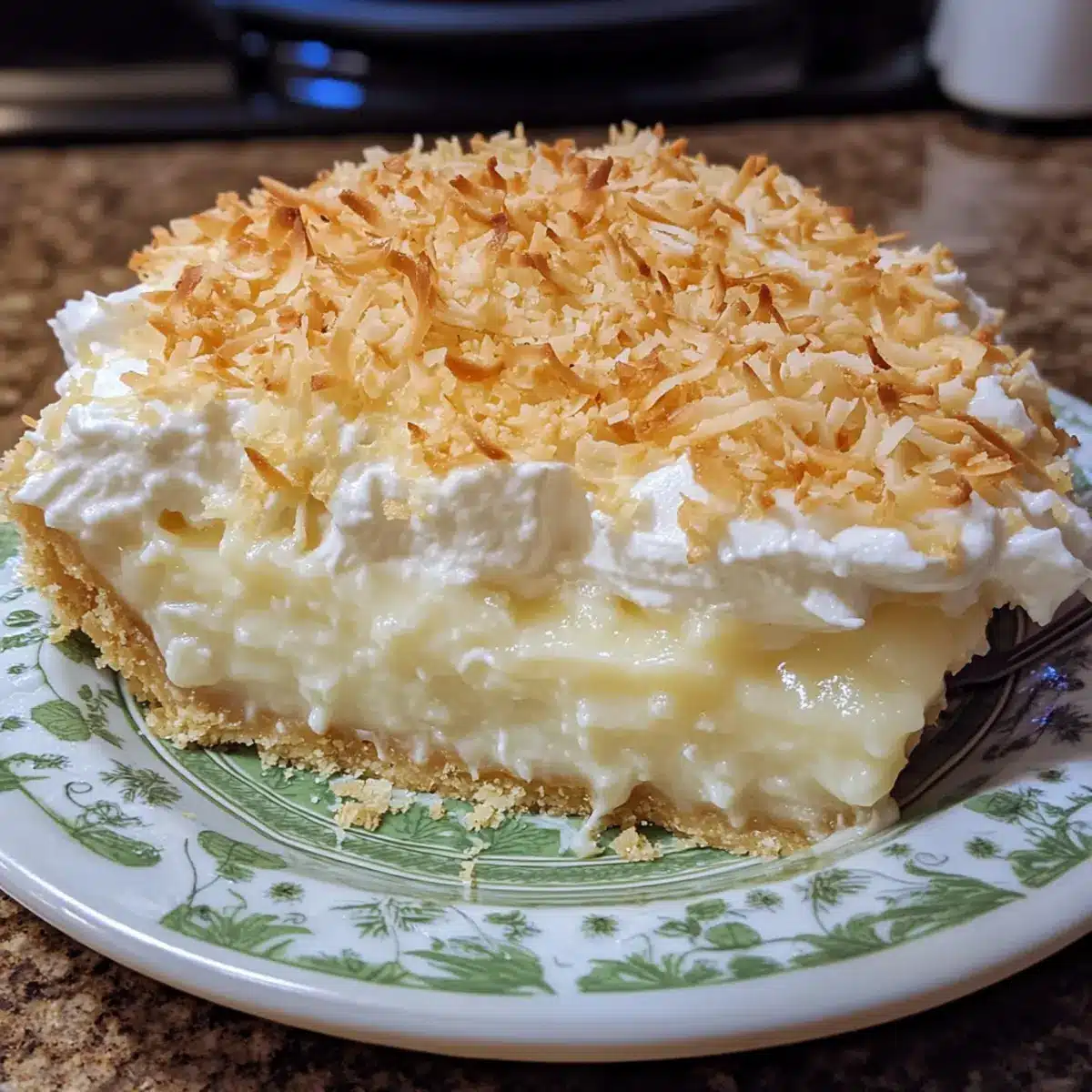 Tropical Coconut Cream Pie