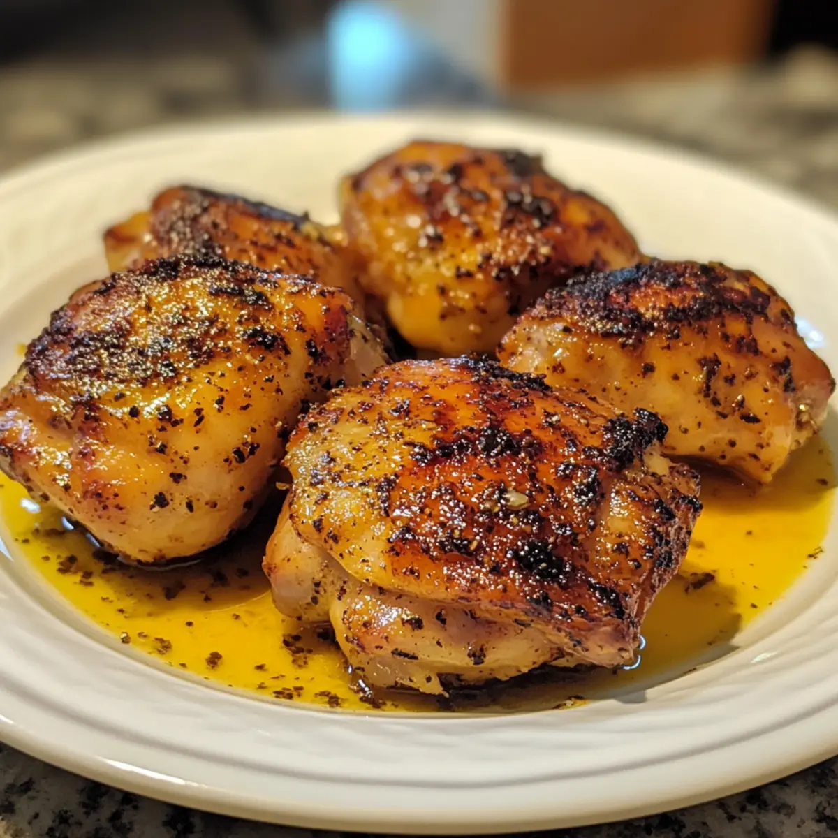 Garlic Paprika Chicken Thighs