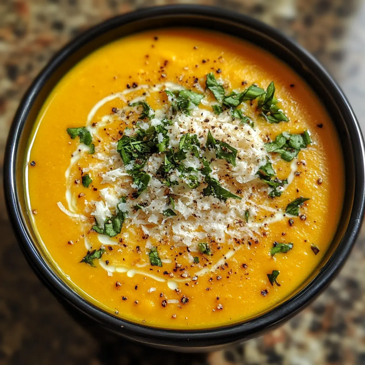 Roasted Pumpkin Coconut Soup