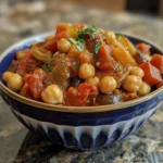 Crockpot Mediterranean Chickpea Ratatouille