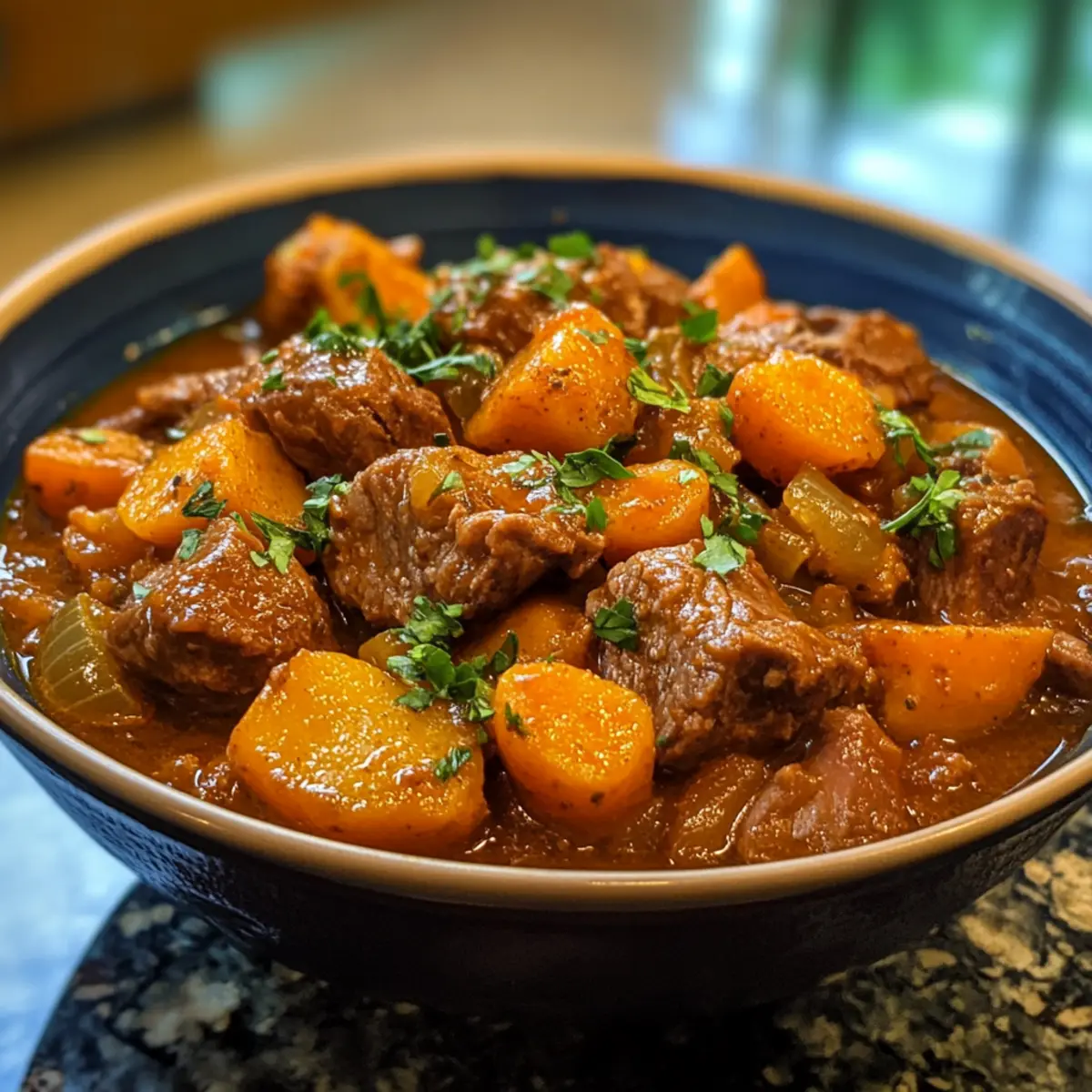 Moroccan Spiced Lamb & Apricot Stew