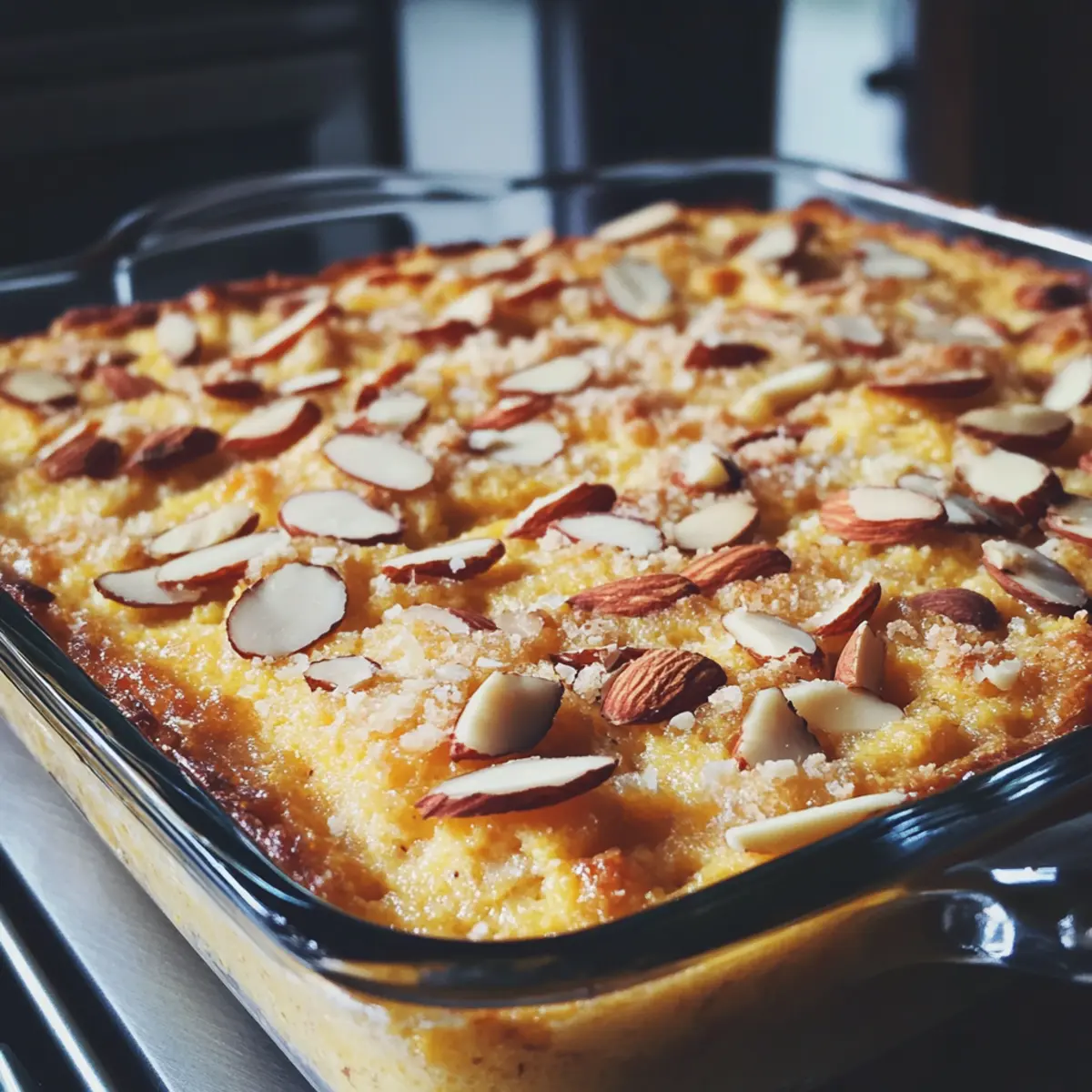 Gluten-Free Lemon Almond Polenta Bake