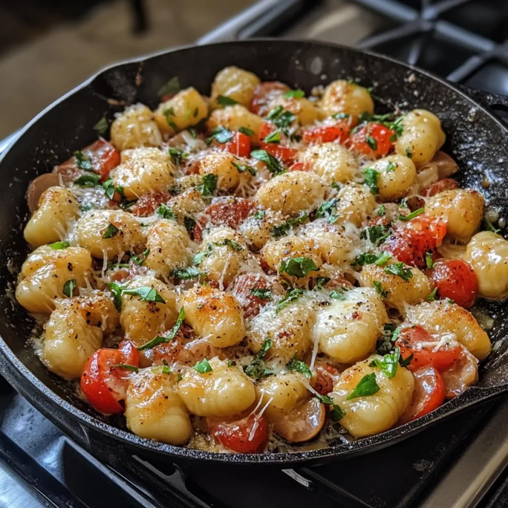 20-Minute Garlic Butter Gnocchi Skillet