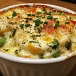 Creamy Spring Vegetable Egg Gratin